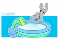 Taking a dive.