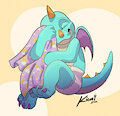 Sleepy Dragon by Kiomi
