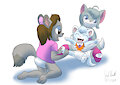 Tickling Jessica by CoffeehoundJoe