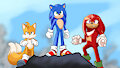Sonic Team by AngelDeLaVerdad