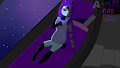 Angel in her bedroom in Space