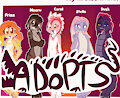 *ADOPTABLES*_Gators! by Fuf