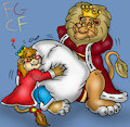 Hugs for da King by TheRedSkunk