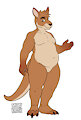 Buck the big chubby Kangaroo