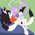 Comm - Fox x Cat by Tri64
