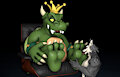 Servant of the Koopa's royal feet by AlexReindeer