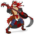 The Scarlet Bard by Notkastar