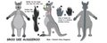Natural Grey Groo ref sheet --- by clemaxgra