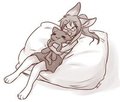 Snuggle time with Mr.Cat