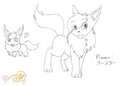 Flareon Fan-Art by MozzlynArts