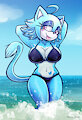 Summer YCH feat. Twitter the Cat