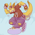 Ska-ngaroo (Commission) by PuppyBoy