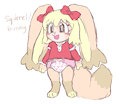 cheesecake the squirrel bunny by iluvsonic