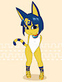 Animal Crossing - Ankha by VermelhaTan