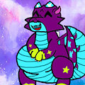 chubby lazi mi fursona by Laziart