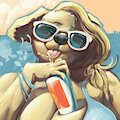 Taylor, the Bikini Model ~ by ThendyArt