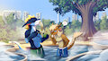 [Kinniro] Onsen Noodles (SFW) by teryxc