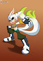 Saya the Kitsune by flashthemercenary