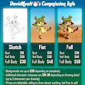 Commission Sheet by DavidKyatt
