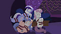 The tied-and-true trio Animated with sound