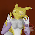 Renamon pacha meme by Skamiroth