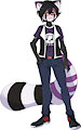 "W-what are you looking at? Idiot." (Art by Alizee)