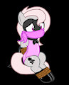 Violet super hero gagged animated with sound by Sonicrock56