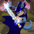 Lucario aura warrior