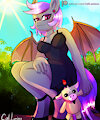 Cute bat girl