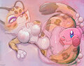 Clawroline - And the Kirby Squishin (Messy) by OverFlo207