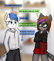 Mall encounter - Panel 2 by NotHyperion