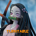 Nezuko Turn Table by MyshaMakes