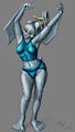 Maggie suit (clean bottomless bat)