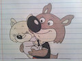 Mini Wolf And Lee Lou: Sibling Love