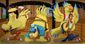 KWEH!? (Chocobo Transformation) by AlsoFlick