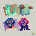 Mixed Adopts Sheet (4/4 Open) by Lillyth