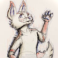 Art Fight - Cherry Pen Sketch