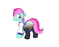 messy diaper in school uniform