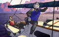 Sailing at Sunrise by tsaiwolf