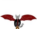 Me and my crimson Reapers wings  by MadWolf
