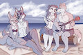 The Bad Guys / Road Rovers beach party