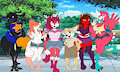 Inkbunny Summer Cheer Friends 2022