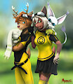 Holly and Raymond (art)
