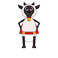 Kronos the lamb.