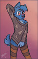 a blue dog- by Irdes