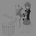 duck drums [GIF]