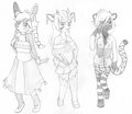 The new trio! by Tavvycat