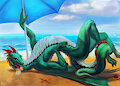 Sunbathing for Mint by HaganeDimonis