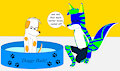 nestor into the kiddypool