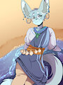 Commission - Mayu's portrait! by LazySnout